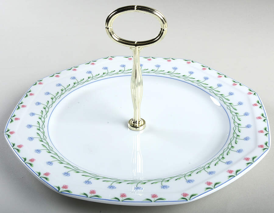 Bali Hai Round Serving Plate with Center Handle (Dp) Hc by Christopher Stuart-1