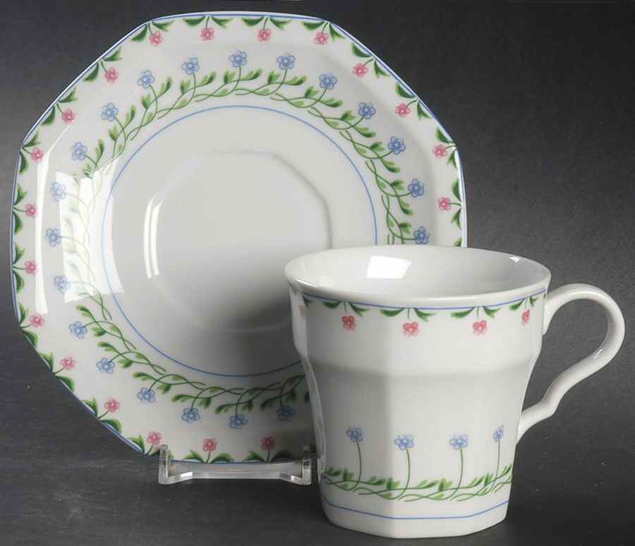 Bali Hai Flat Cup & Saucer Set by Christopher Stuart-1