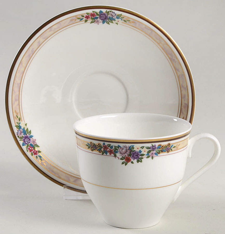 Bancroft Flat Cup & Saucer Set by Christopher Stuart-1