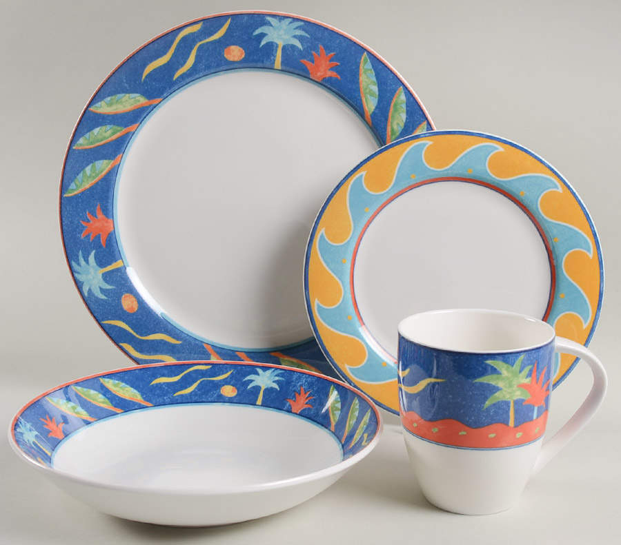 Barbados 4 Piece Place Setting by Christopher Stuart-1