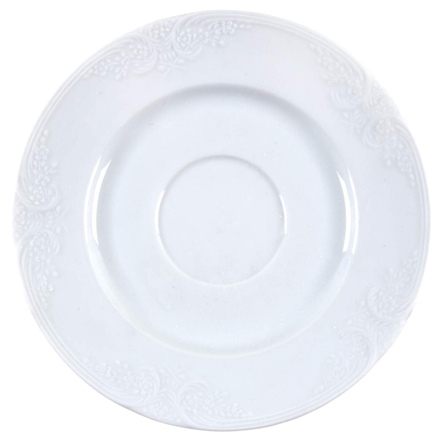 Batalha White Saucer by Christopher Stuart-1