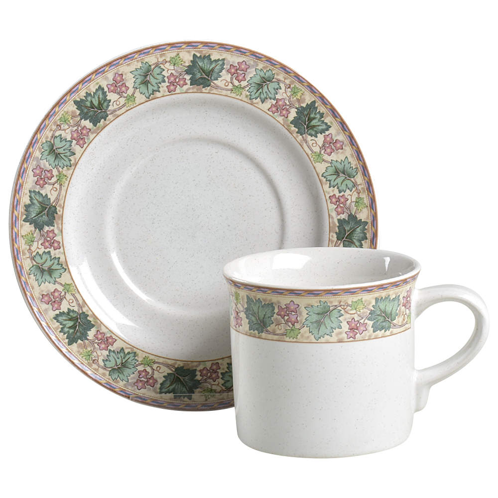 Berkshire Flat Cup & Saucer Set by Christopher Stuart-1