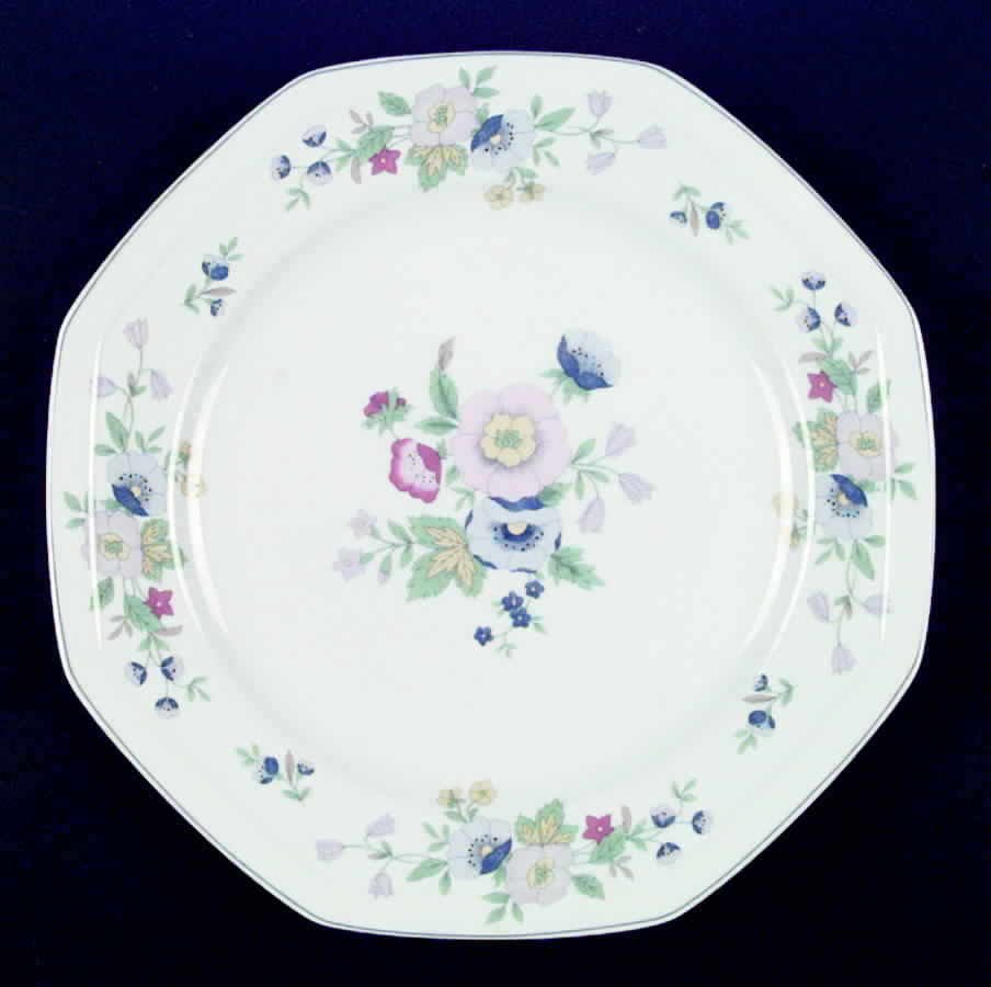 Blue Rhapsody Dinner Plate by Christopher Stuart-1