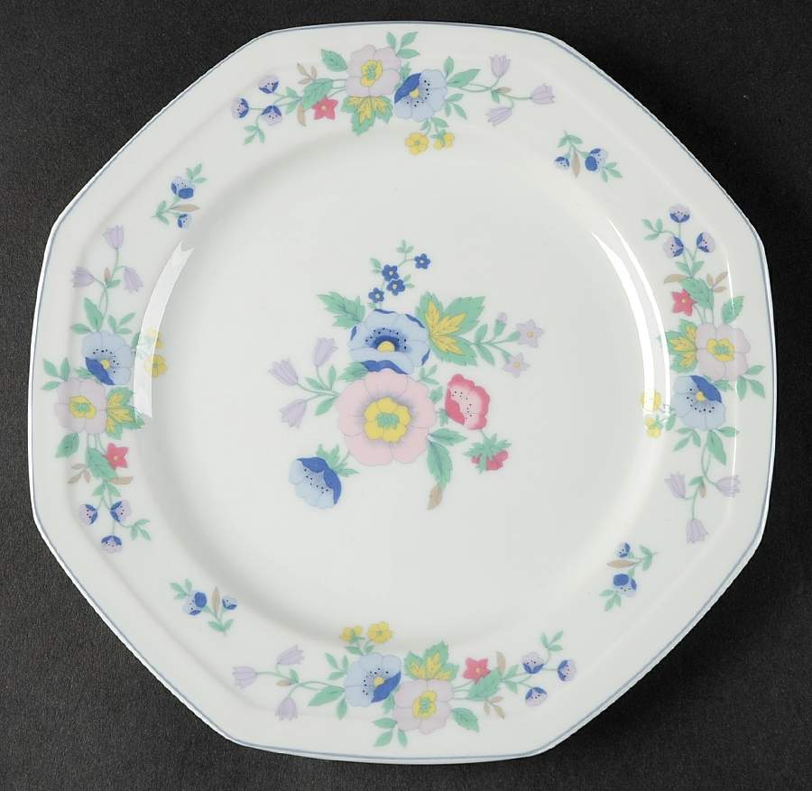 Blue Rhapsody Salad Plate by Christopher Stuart-1