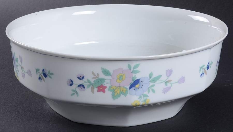Blue Rhapsody 8" Round Vegetable Bowl by Christopher Stuart-1