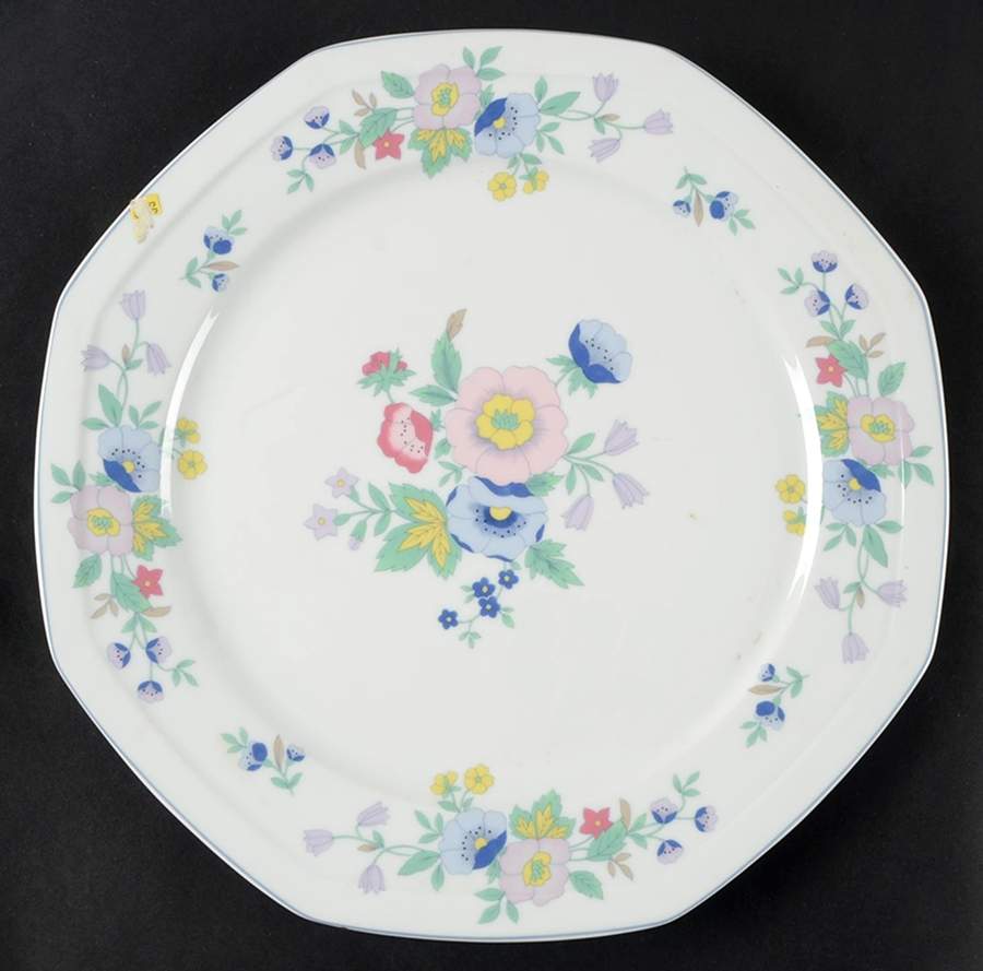 Blue Rhapsody 12" Chop Plate (Round Platter) by Christopher Stuart-1