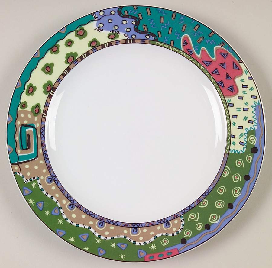 Boundaries Salad Plate by Christopher Stuart-1