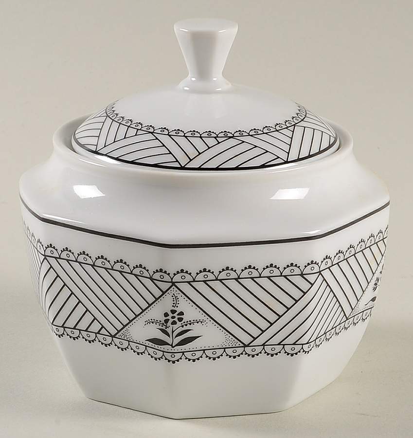 Carlotta Sugar Bowl & Lid by Christopher Stuart-1