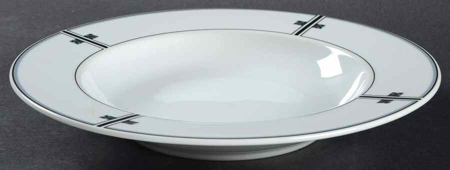 City Gem Large Rim Soup Bowl by Christopher Stuart-1