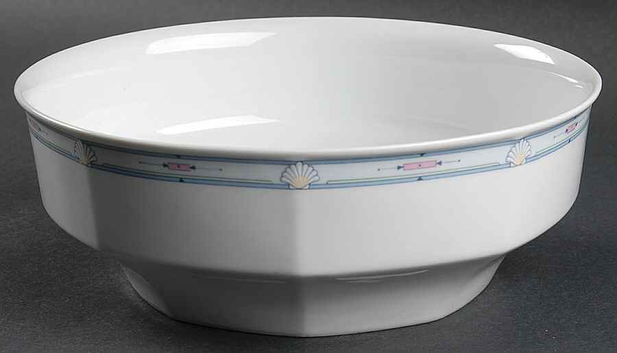 Classic Shell 8" Round Vegetable Bowl by Christopher Stuart-1