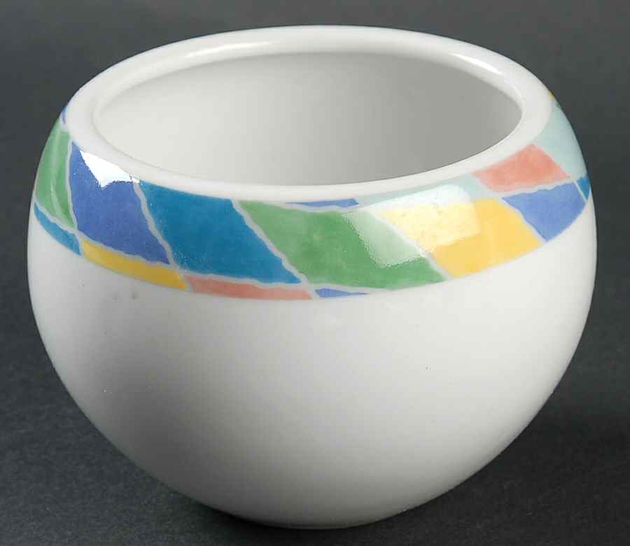 Color Collage Sugar Bowl No Lid by Christopher Stuart-1