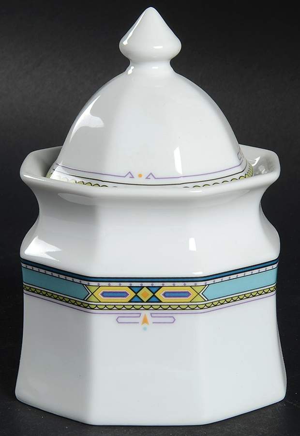 Cortez Sugar Bowl & Lid by Christopher Stuart-1