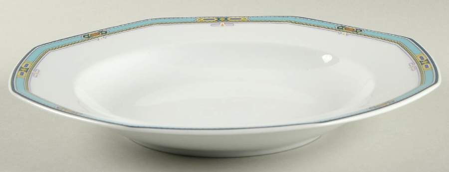 Cortez Large Rim Soup Bowl by Christopher Stuart-1