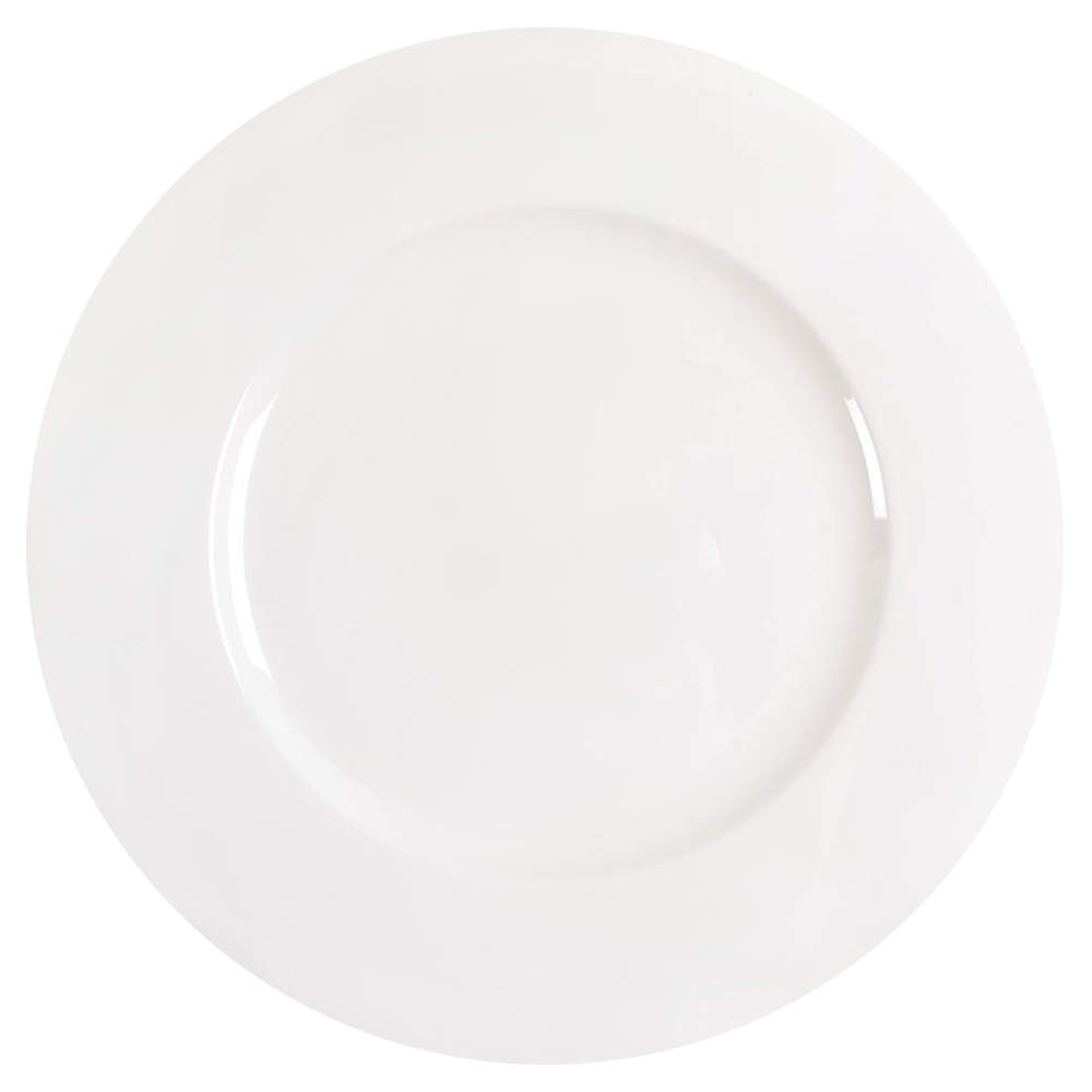 Cosmopolitan White Dinner Plate by Christopher Stuart-1