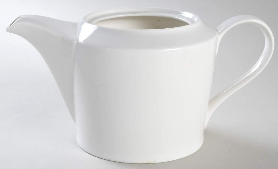 Cosmopolitan White Teapot No Lid by Christopher Stuart-1