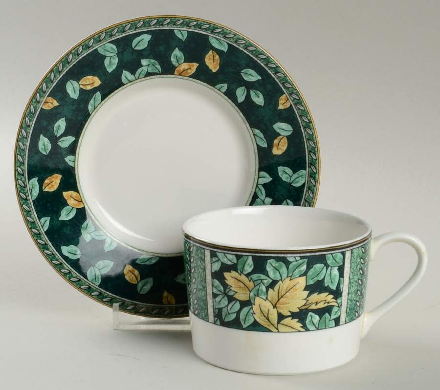 Cypress Flat Cup & Saucer Set by Christopher Stuart-1