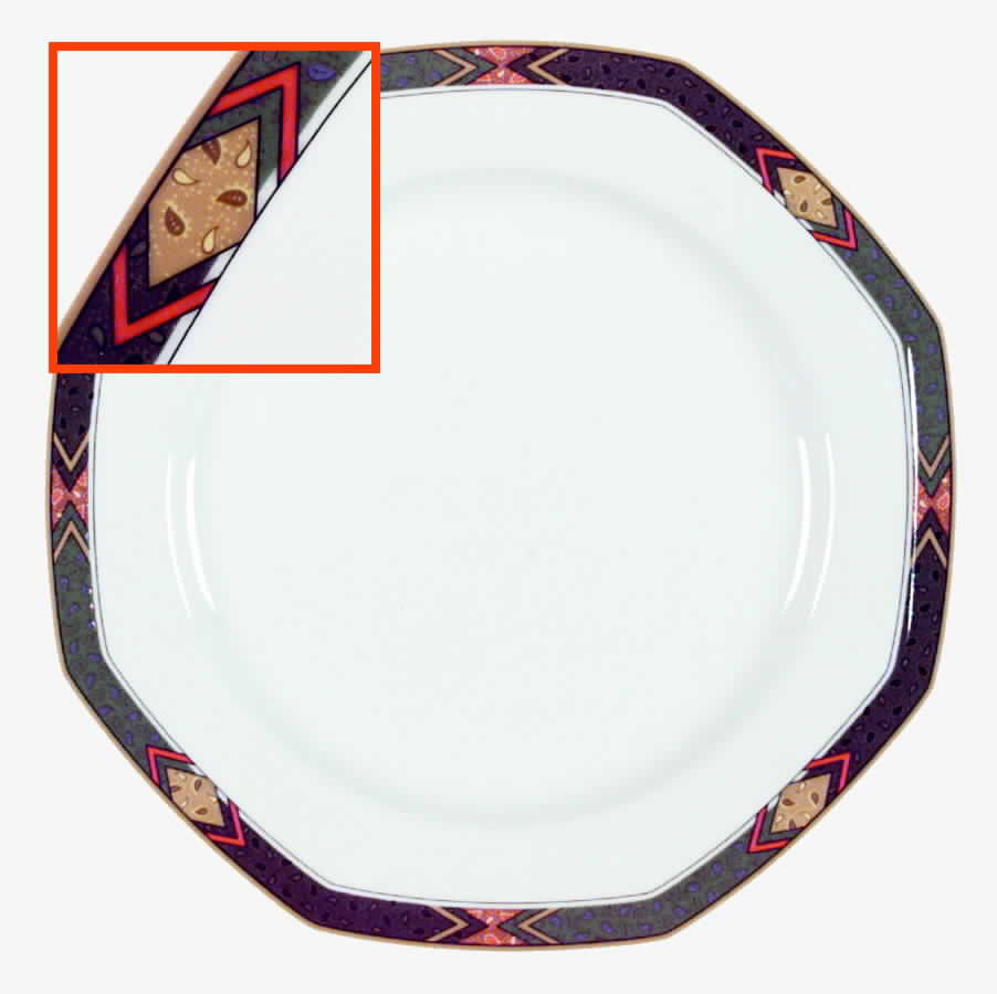 Dhurrie Dinner Plate by Christopher Stuart-1