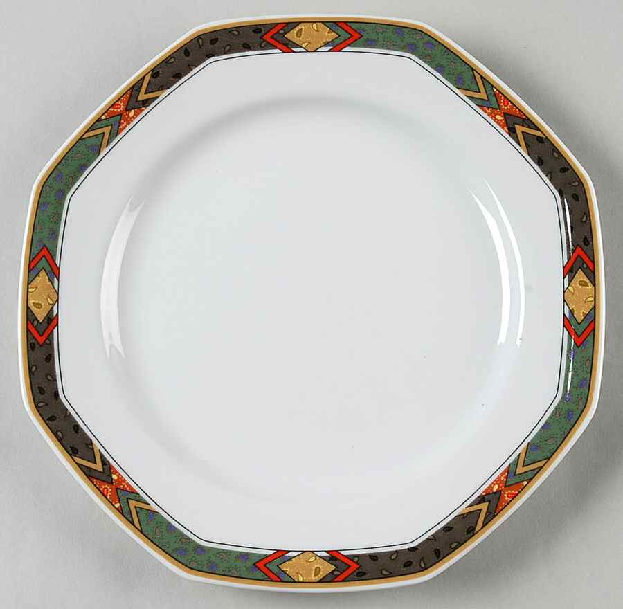 Dhurrie Salad Plate by Christopher Stuart-1