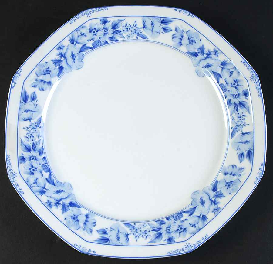 Dresden Blue 12" Chop Plate (Round Platter) by Christopher Stuart-1