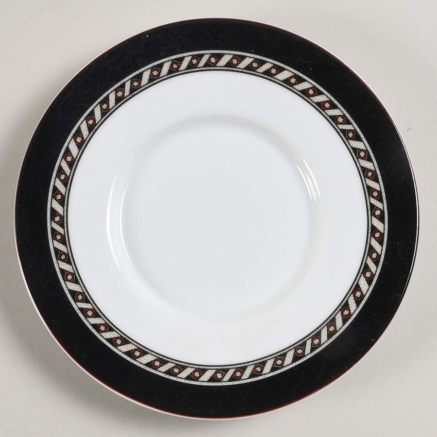 Ebony Court Saucer by Christopher Stuart-1