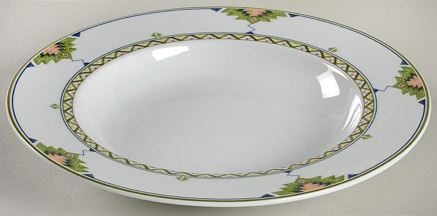 Eldorado Large Rim Soup Bowl by Christopher Stuart-1