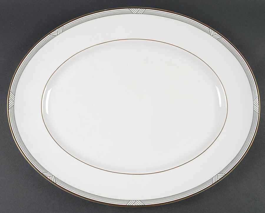Empire House 15" Oval Serving Platter by Christopher Stuart-1