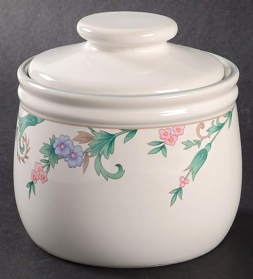 Enchanted Garden Sugar Bowl & Lid by Christopher Stuart-1