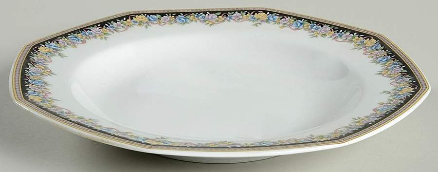 Evening Terrace Large Rim Soup Bowl by Christopher Stuart-1