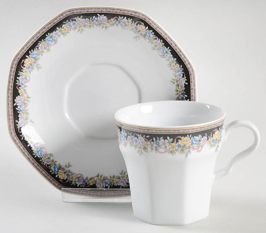 Evening Terrace Flat Cup & Saucer Set by Christopher Stuart-1