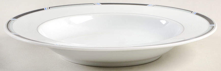 Executive Suite Large Rim Soup Bowl by Christopher Stuart-1