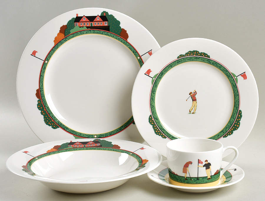 Fairway 5 Piece Place Setting by Christopher Stuart-1