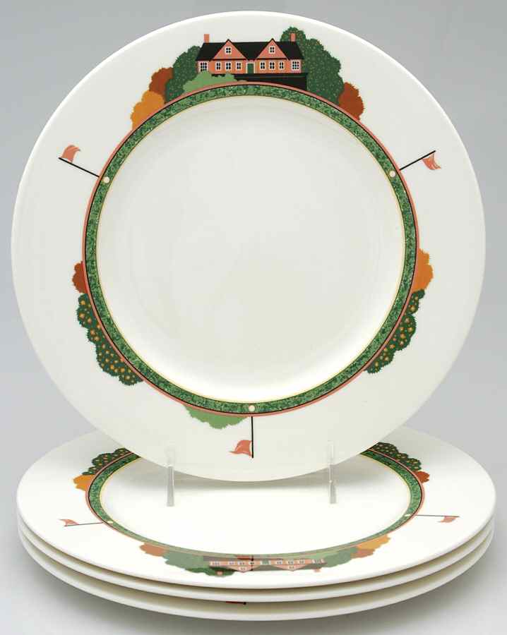 Fairway Dinner Plate - Set of 4 by Christopher Stuart-1