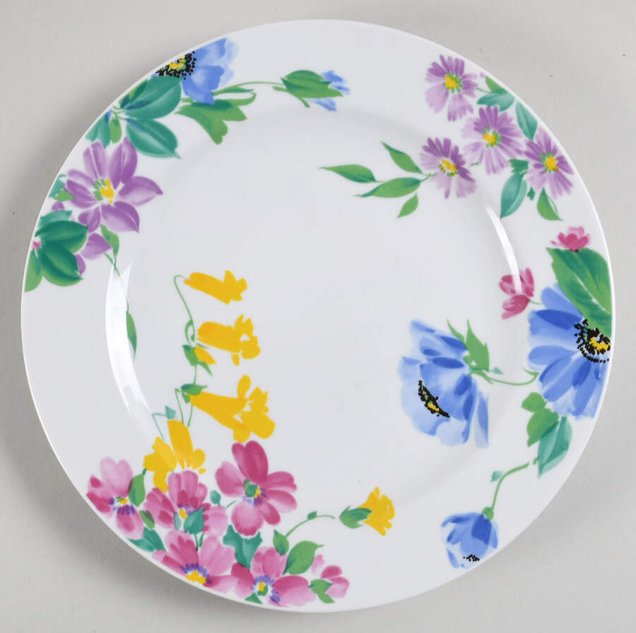 Floral Gallery Dinner Plate by Christopher Stuart-1