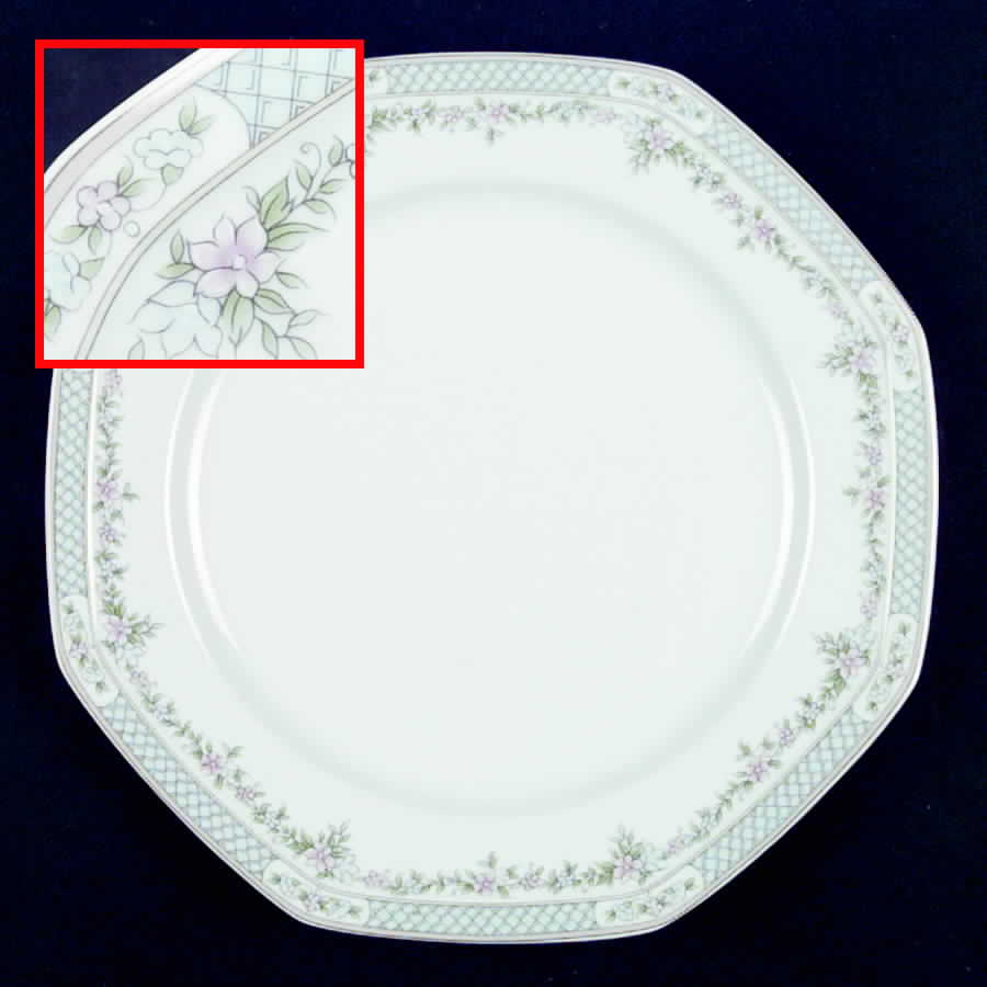 Floral Revue Dinner Plate by Christopher Stuart-1