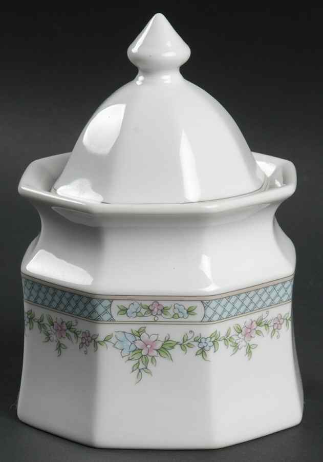 Floral Revue Sugar Bowl & Lid by Christopher Stuart-1