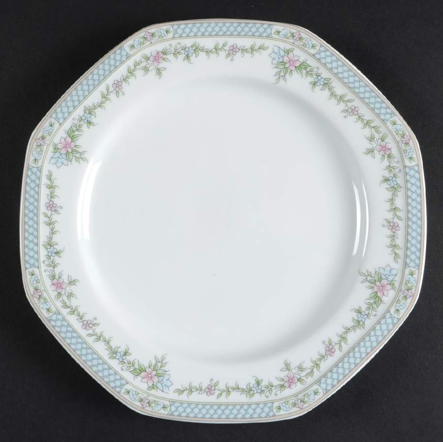 Floral Revue Salad Plate by Christopher Stuart-1