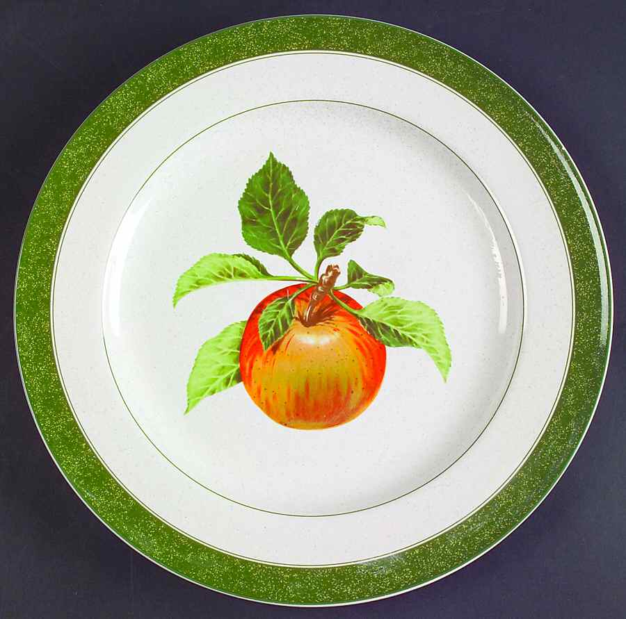 Fruit Delight Apple Dinner Plate by Christopher Stuart-1