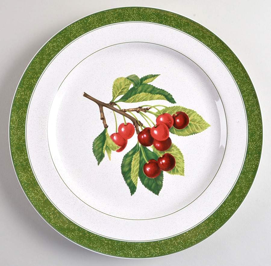 Fruit Delight Apple Dinner Plate by Christopher Stuart-1