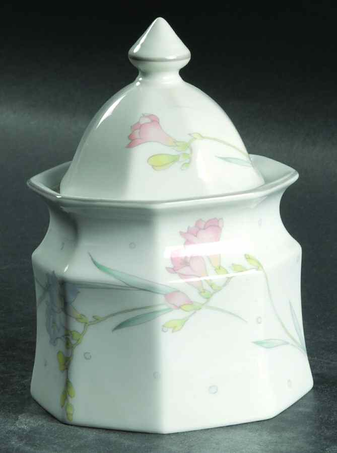 Fresh As Spring Sugar Bowl & Lid by Christopher Stuart-1
