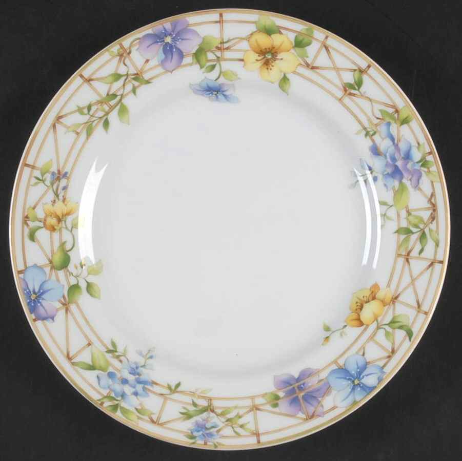 French Trellis Salad Plate by Christopher Stuart-1