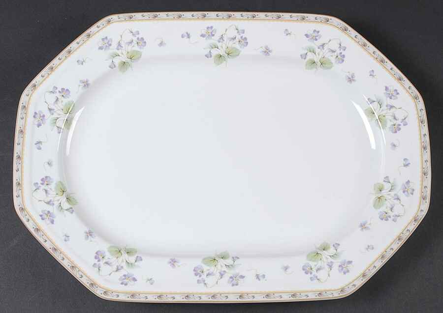 Gracious 14" Oval Serving Platter by Christopher Stuart-1