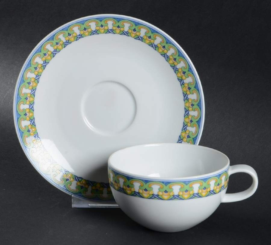 Hermosa Flat Cup & Saucer Set by Christopher Stuart-1