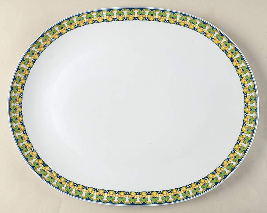 Hermosa 14" Oval Serving Platter by Christopher Stuart-1
