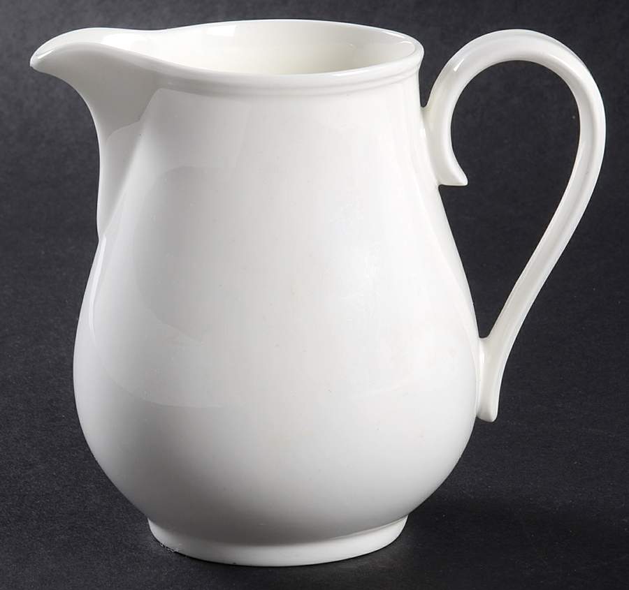 Heritage White Creamer by Christopher Stuart-1