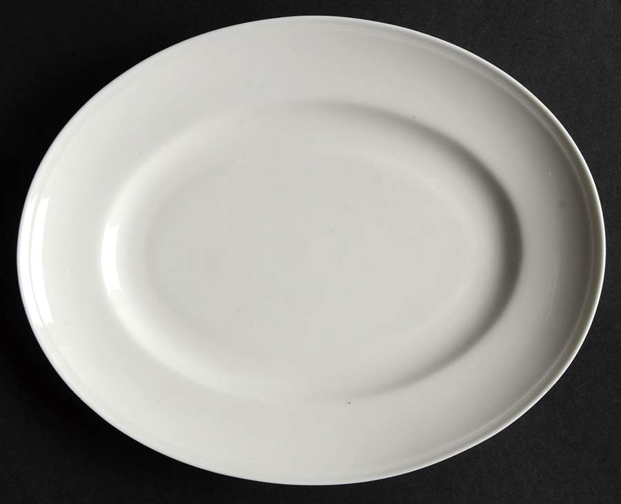 Heritage White Relish/Gravy Underplate by Christopher Stuart-1