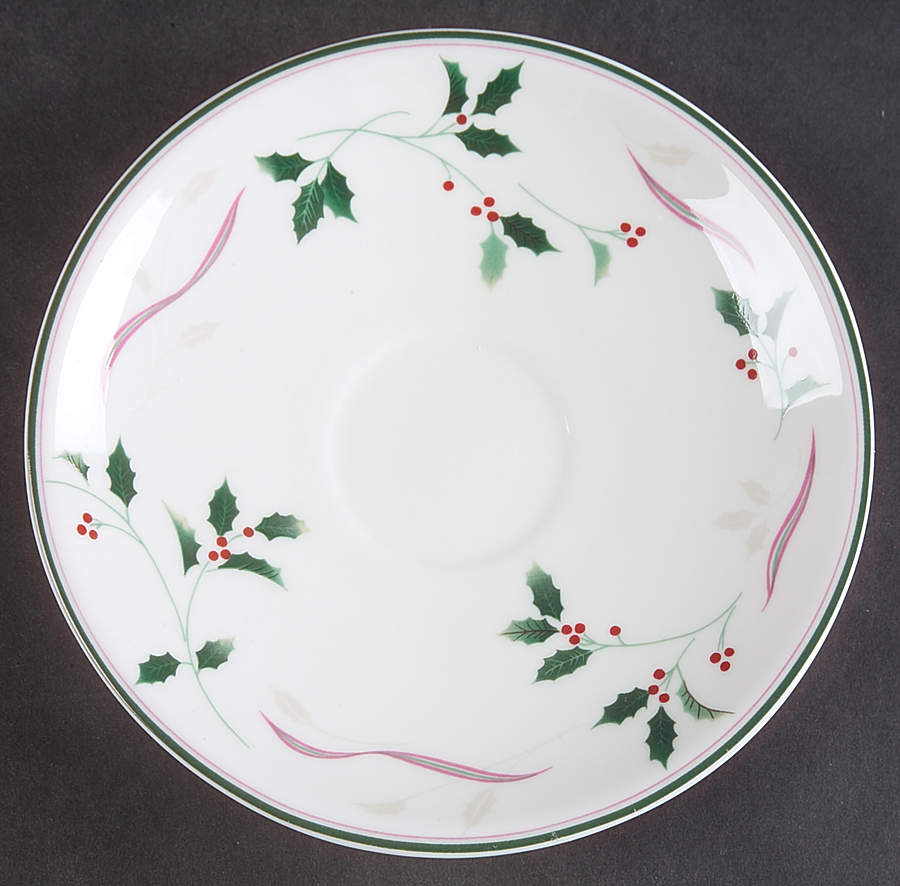 Holiday Splendor Saucer by Christopher Stuart-1