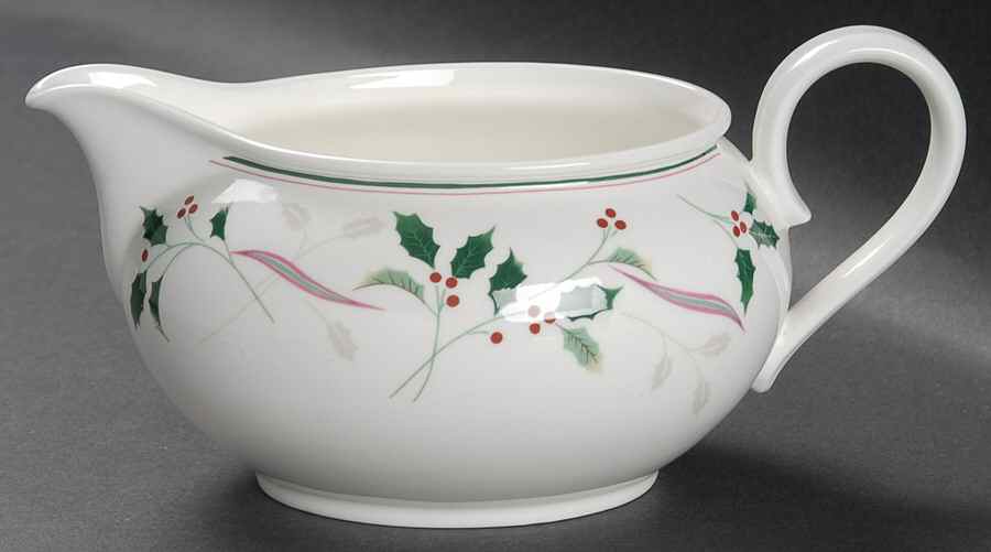 Holiday Splendor Gravy Boat by Christopher Stuart-1