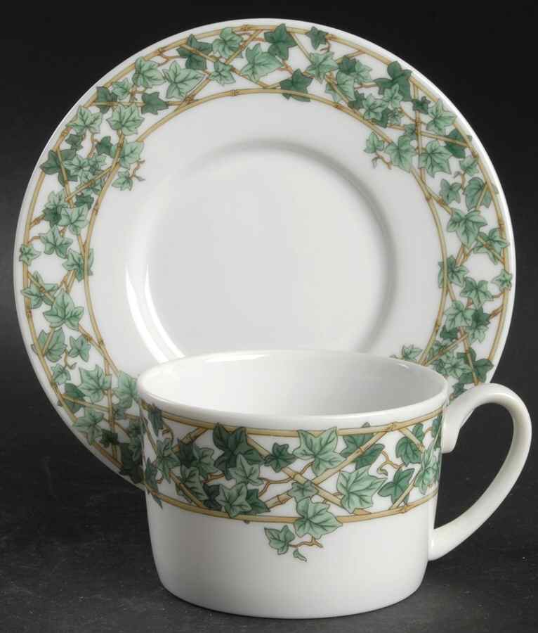 Ivy Park Flat Cup & Saucer Set by Christopher Stuart-1