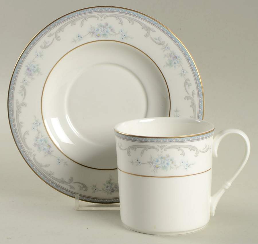 Lafayette Flat Cup & Saucer Set by Christopher Stuart-1