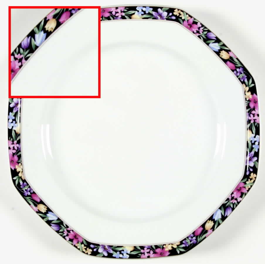Midnight Garden Dinner Plate by Christopher Stuart-1